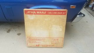 Star Wars Table And Chair Set Vintage.  Not One Like It.  From Factory