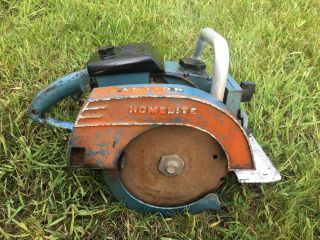 Homelite xl circular Saw,  Homelite collector vintage chainsaw,  skil Saw gas power 2
