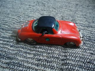 Shuco Micro Racer 1047 Porsche Red Black Roof