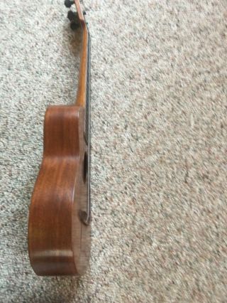 Vintage 1923 Lyon and Healy Washburn Tenor ukulele model 710 needs work 4