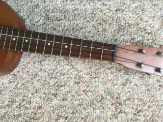 Vintage 1923 Lyon and Healy Washburn Tenor ukulele model 710 needs work 5