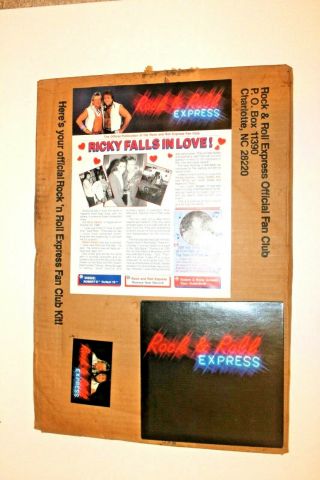 Vintage 1986 Rock N Roll Official Express Fan Club Kit (rare)