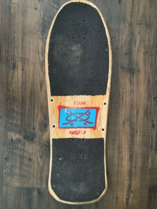 1989 Santa Cruz Team Hosoi Picasso Deck RARE 2