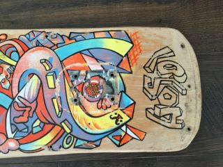 1989 Santa Cruz Team Hosoi Picasso Deck RARE 5