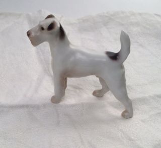 Vintage B&G Bing Grondahl DENMARK - Wire Fox Terrier - MARKED 2086 MS - 2