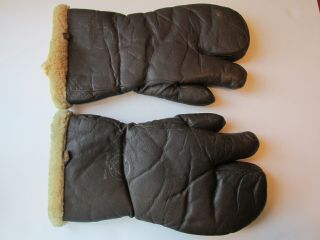 Wwii Us Army Air Force Corps High Altitude Bombers Gunners Gloves B17