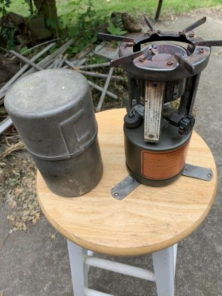 Vintage 1944 American Us World War Ii Ww2 Coleman Military Field Cooking Stove