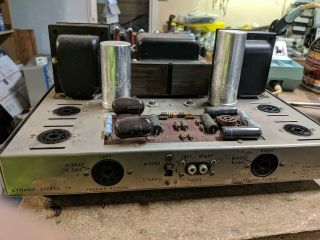 Vintage Dynaco Dynakit Stereo 70 Tube Type Power Amplifier For Restoration 4