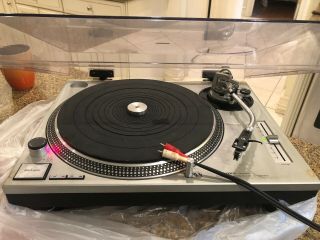 VINTAGE Technics SL1200MK2 Turntable Sl - 1200MK2 Quartz Direct Drive Pro DJ 2