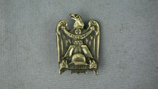 Ww2 German " Xii.  R.  F.  S.  T.  Breslau 1931 " Brooch Badge