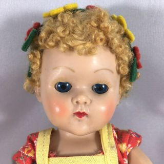 Early PL Ginny w - Short Curly Hair in Quilted Skater Outfit (Doll,  Outfit) 3