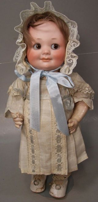 All Armand Marseille 11 In Googly Mold 323 Antique German Bisque Doll