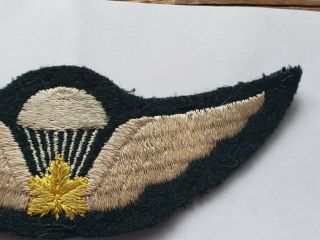 Cloth PATCH Canadian Airborne Paratrooper 2