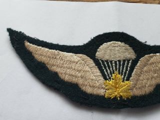 Cloth PATCH Canadian Airborne Paratrooper 3
