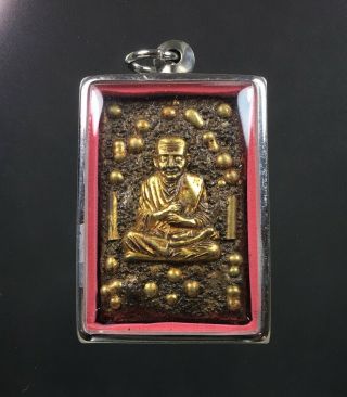 Perfect Phra Somdej Relics Lp Toh Wat Phra Kaew Thai Amulet Pendant Rare