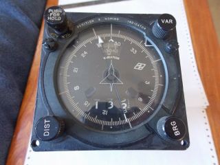 R.  C.  A.  F Aircraft Compass Computing Gauge Indicator Canada Avro Fighter Bomber