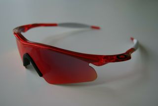 Oakley M Frame Crystal Red,  Red Hybrid S Rare Vintage Display Collectible