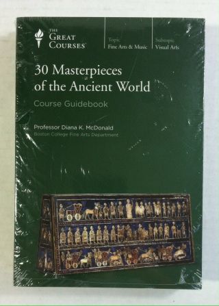The Great Courses : 30 Masterpieces Of The Ancient World (guidebook,  Dvd) 6 - Disc