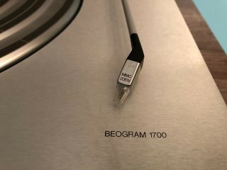 Vintage Bang & Olufsen Beogram 1700 Turntable - MMC 20EN Cartridge - 4