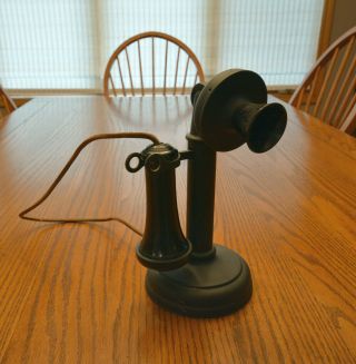 Vintage Antique Kellogg Candlestick Telephone Pat 1901,  1907,  1908