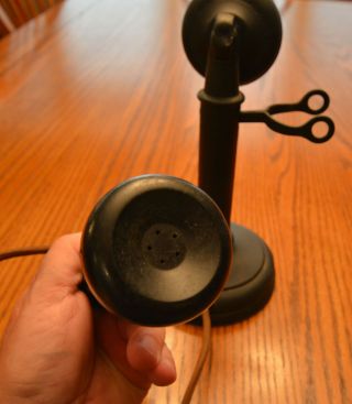 Vintage Antique Kellogg Candlestick Telephone Pat 1901,  1907,  1908 5