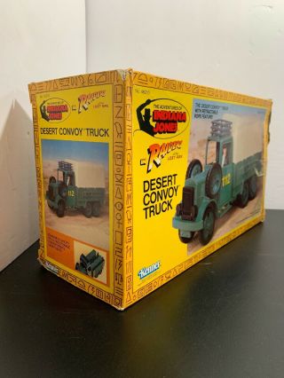 Vintage 1983 Adventures of Indiana Jones – Desert Convoy Truck - COMPLETE – MIB 4