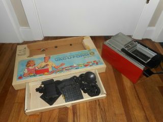 Vintage 1962 Mattel Toy Vac - U - Form Mold Machine W Partial Box