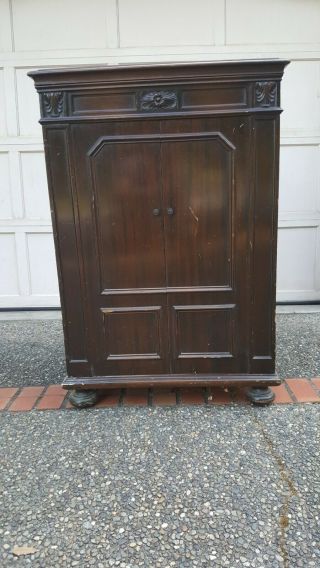 Antique 1925 Victor Victrola " Credenza X " Phonograph - $550