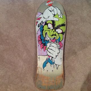 Vintage Billy Ruff Skateboard Deck 8