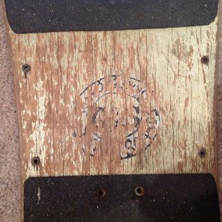 Vintage Billy Ruff Skateboard Deck 9