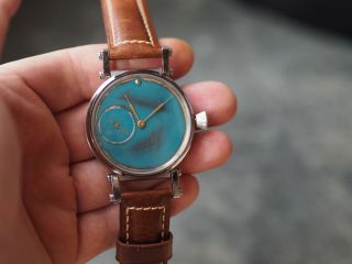 Converted vintage USSR Molnija pocket watch 1960 ' s,  Molnija wristwatch 9