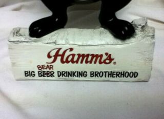 Vintage Hamm ' s Beer Big Bear Beer Drinking Brotherhood Sign Calendar 4