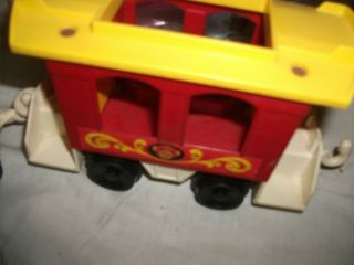 vintage FISHER PRICE LITTLE PEOPLE CIRCUS TRAIN 991 3