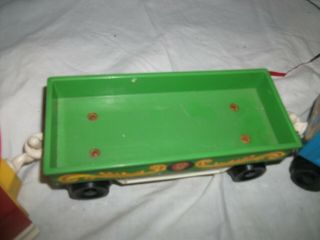 vintage FISHER PRICE LITTLE PEOPLE CIRCUS TRAIN 991 6