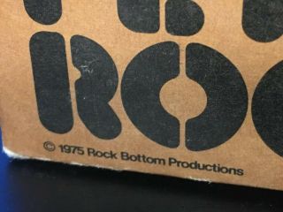 Pet Rock w/ Box and Instructions,  1975 Rock Bottom Productions,  Vintage 5