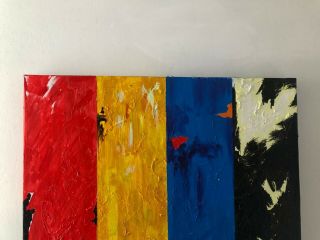 CLYFFORD STILL OIL PAINTING ON CANVAS SIGNED RARE 24 X 25.  5 2