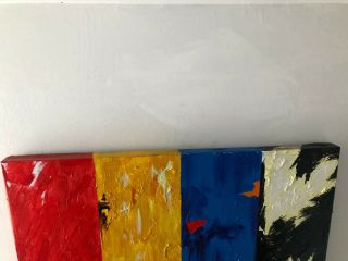 CLYFFORD STILL OIL PAINTING ON CANVAS SIGNED RARE 24 X 25.  5 6