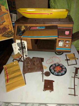 Big Jim Sports Camper 15”boat Mattel 1972 Boys Toys Barbie Gi Joe 4