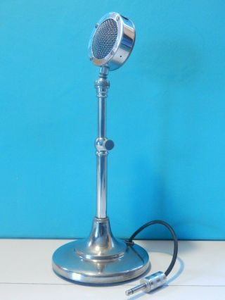 Vintage Rare Early Astatic D - 104 Microphone And Stand Youngstown Shure