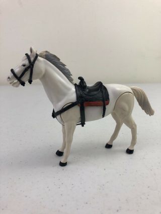 1980 The Lone Ranger Silver Horse W/ Saddle & Reins