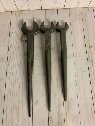 Spud Wrench American Bridge Ironworker Vintage Set 1 