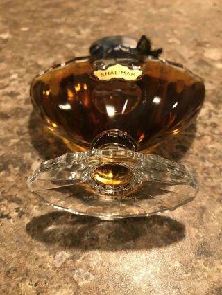 Vintage GUERLAIN SHALIMAR 2.  0 Oz Parfum / Perfume,  Bottle 4