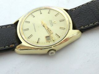Vintage Omega Seamaster 24 J Automatic Gold On Stainless Cal.  565 Ref.  166.  067