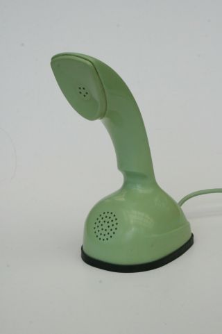 Lm - Ericsson Light Green Ericophon Cobra Sweden Kobra Vintage Telephone Rotary