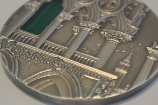 2013 $10 Tiffany Art - Venetian Gothic 2 oz Antique Finish Silver Coin & Box 12