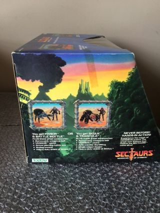 Vintage 1984 Made By TOLTOYS Sectaurs Skulk And Trancula Rare Set Coleco 3