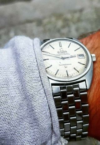 Vintage Omega Constellation Chronometer Cal 564 Automatic Watch 168.  017