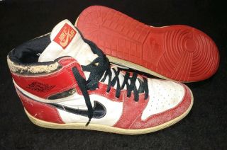 1985 Og Vintage Nike Air Jordan I 1 Chicago Size 13 " Jordan 