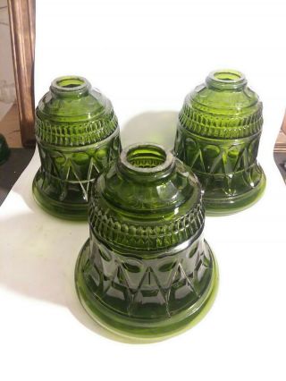 Green Glass Vintage Lamp Shades Pendant Lights