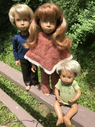 Vintage Sasha Dolls (3) with Tubes Trendon 2